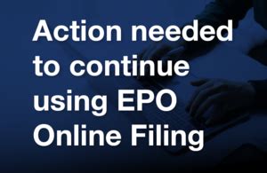 epo renew smart card|Action needed to continue using EPO Online Filing.